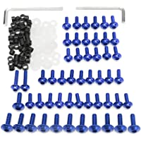 JenNiFer Kit De Tornillos De Carenado De Motocicleta Tornillos De Sujeción Tornillo para Yamaha YZF R6 1999 2000 2001…